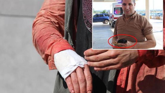 10:17"13 dakikada kurbanı keserim" diyen acemi kasap kendini kesti