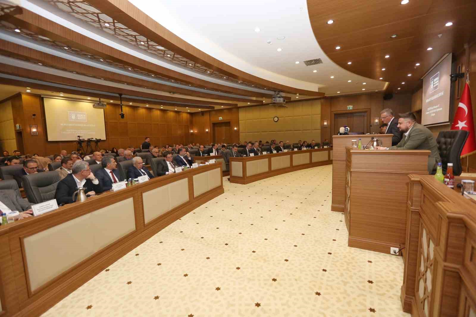 Bursa Büyükşehir Belediye Meclisi’nde Ocak ayı oturumu